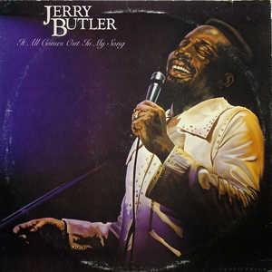 Front Cover Album Jerry Butler - It All Comes Out In My Song