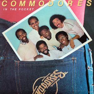 Front Cover Album Commodores - In The Pocket
