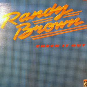 Front Cover Album Randy Brown - Check It Out