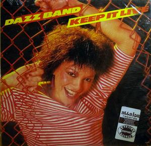 Front Cover Album The Dazz Band - Keep It Live
