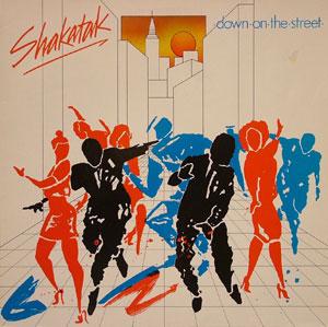 Front Cover Album Shakatak - Down On The Street
