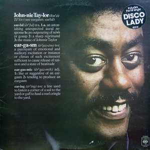 Front Cover Album Johnnie Taylor - Eargasm
