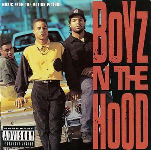 Front Cover Album Various Artists - Boyz N The Hood (Original Motion Picture Soundtrack)