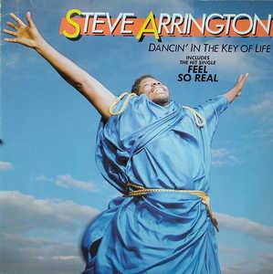 Front Cover Album Steve Arrington - Dancin' In The Key Of Life