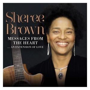 Front Cover Album Sheree Brown - Messages From The Heart