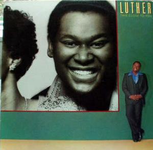 Front Cover Album Luther Vandross - This Close To You