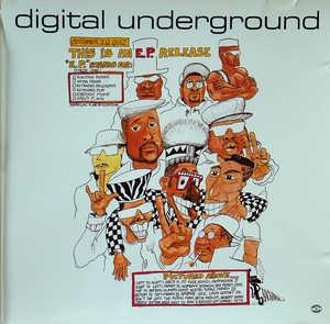 Album  Cover Digital Underground - This An E.p. Release on TOMMY BOY Records from 1990