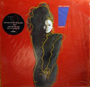 Front Cover Album Janet Jackson - Control  | a&m records | SP-5106 | US