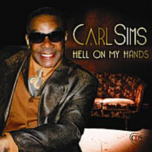 Front Cover Album Carl Sims - Hell On My Hands