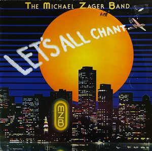 Front Cover Album Michael Zager Band - Let's All Chant
