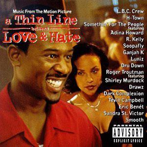 Front Cover Album Various Artists - A Thin Line Between Love & Hate (soundtrack)