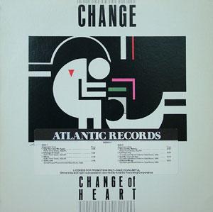 Front Cover Album Change - Change Of Heart