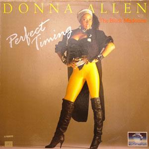 Front Cover Album Donna Allen - Perfect Timing