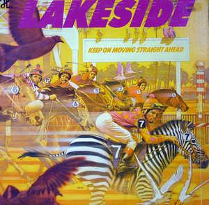 Front Cover Album Lakeside - Keep On Moving Straight Ahead