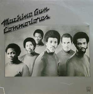 Front Cover Album Commodores - Machine Gun