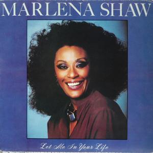 Front Cover Album Marlena Shaw - Let Me In Your Life