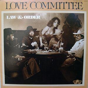 Front Cover Album Love Committee - Law And Order  | salsoul   rca limited records | GA 9500   GA-9500 | CA