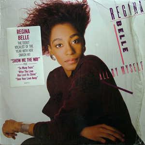 Front Cover Album Regina Belle - All By Myself
