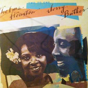 Front Cover Album Jerry Butler - With Thelma Houston: Two To One