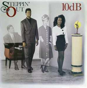 Album  Cover 10db - Steppin' Out on CRUSH Records from 1989