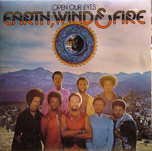 Front Cover Album Wind & Fire Earth - Open Our Eyes