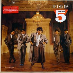 Front Cover Single Five Star - If I Say Yes