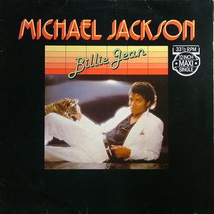 Front Cover Single Michael Jackson - Billy Jean