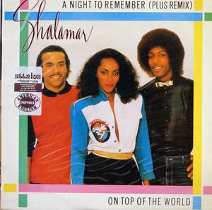 Front Cover Single Shalamar - A Night To Remember