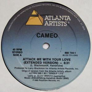 Front Cover Single Cameo - Attack Me With Your Love