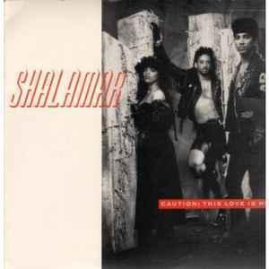 Front Cover Single Shalamar - Caution: This Love Is Hot!