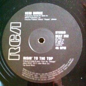 Front Cover Single Keni Burke - Rising To The Top