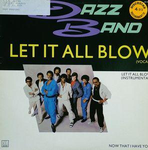 Front Cover Single The Dazz Band - Let It All Blow