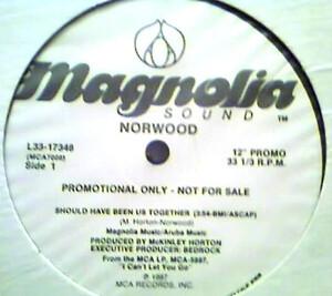 Front Cover Single Norwood - Should Have Been Us Together