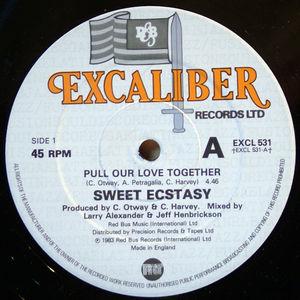 Front Cover Single Sweet Ecstasy - Pull Our Love Together