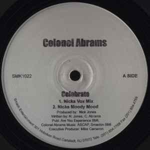 Front Cover Single Colonel Abrams - Celebrate