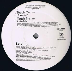 Front Cover Single Solo - Touch Me (LP Version)