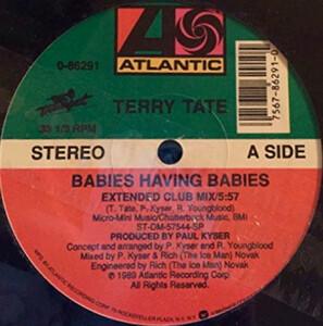 Front Cover Single Terry Tate - Babies Having Babies (Extended Club Mix)