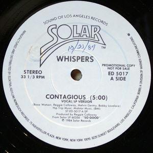 Front Cover Single The Whispers - Contagious
