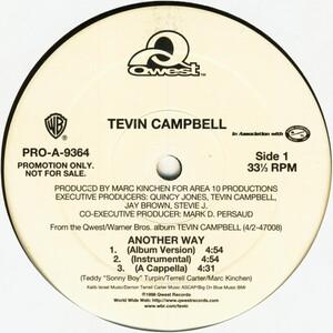 Front Cover Single Tevin Campbell - Another Way