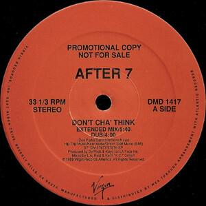 Front Cover Single After 7 - Don't Cha' Think (Extended Mix)