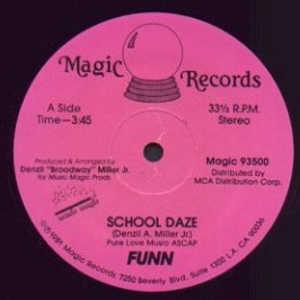Front Cover Single Funn - School Daze