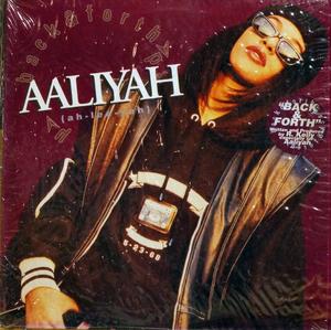 Front Cover Single Aaliyah - Back & Forth
