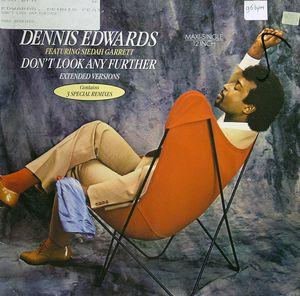 Front Cover Single Dennis Edwards - Don't Look Any Further
