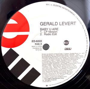 Front Cover Single Gerald Levert - Baby U Are