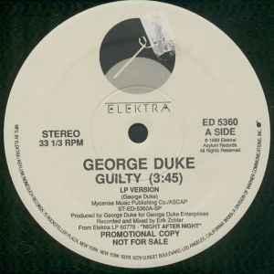 Front Cover Single George Duke - Guilty