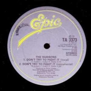 Front Cover Single The Hudsons - You Keep Me Up