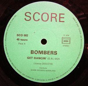 Front Cover Single Bombers - (Everybody) Get Dancin'