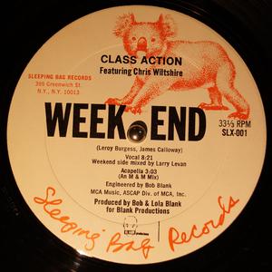 Front Cover Single Class Action - Weekend