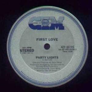 Front Cover Single First Love - Party Lights