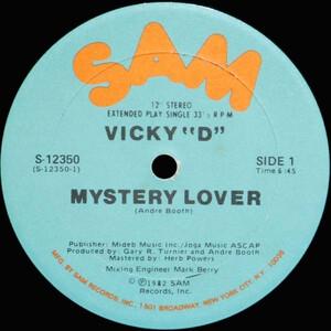 Front Cover Single Vicky D - Mystery Lover